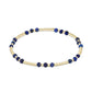 FW25 Gemstone Gold Joy Pattern 3mm Bead Bracelet