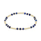 FW25 Gemstone Gold Joy Pattern 3mm Bead Bracelet