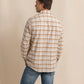 Botany Bay Plaid Shirt Sand White - Beau Outfitters