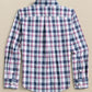 Youth Breakwater Plaid Sport Shirt Dress Blue