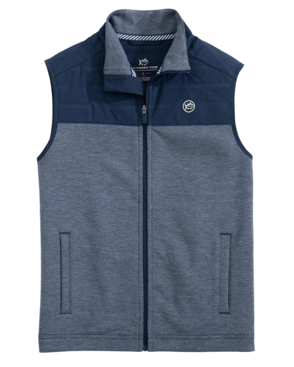 Youth Coligny Quilted Vest Dress Blue