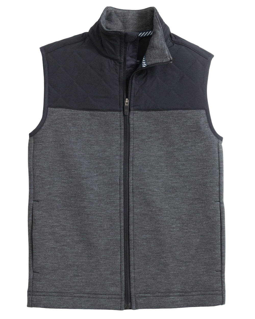 Youth Waterfront Quilted Vest Caviar Black