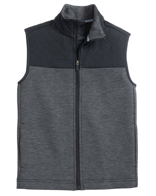 Youth Waterfront Quilted Vest Caviar Black