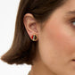 Hazel Bezel Jacket Earring