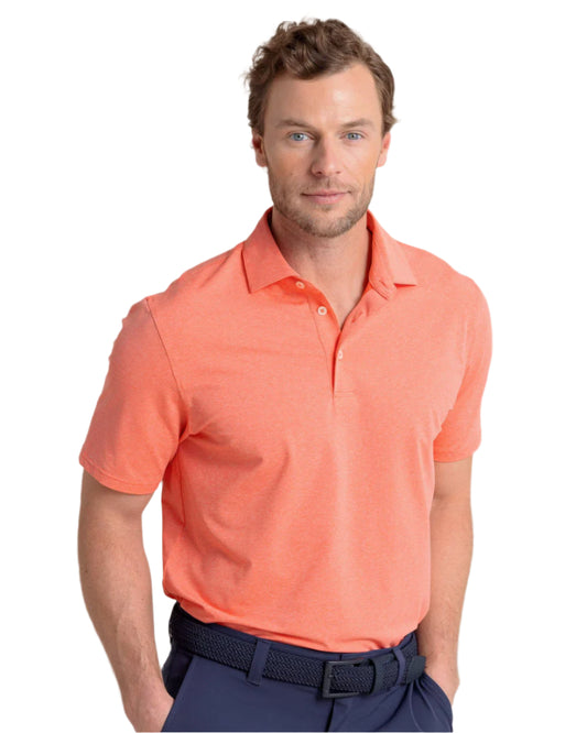 Brreeze Perf Polo Heather Melon