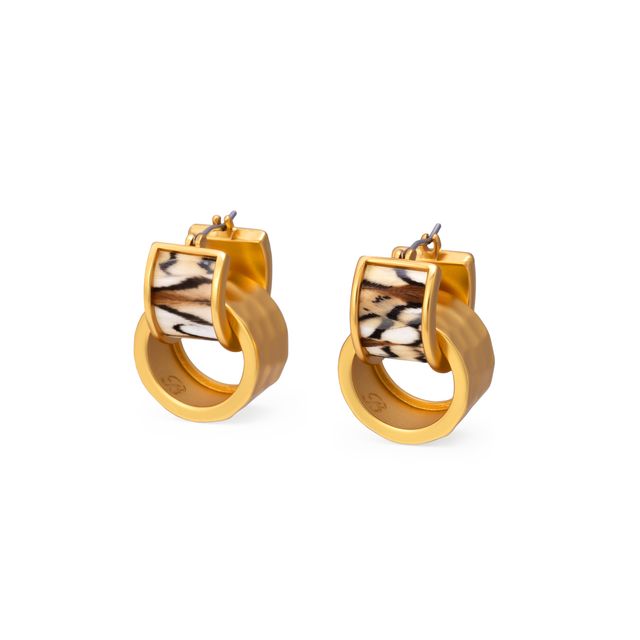 Michelle Double Hoop Earring