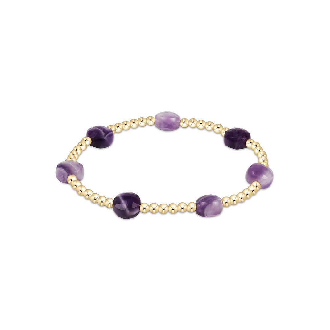 FW25 Extends Gemstone Admire Gold 3mm Bead Bracelet