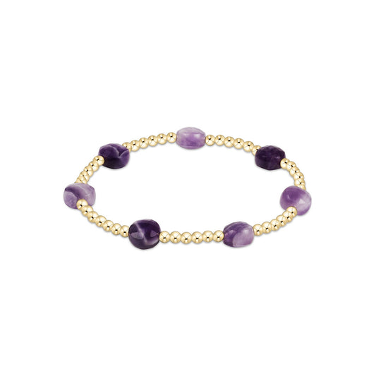 FW25 Extends Gemstone Admire Gold 3mm Bead Bracelet