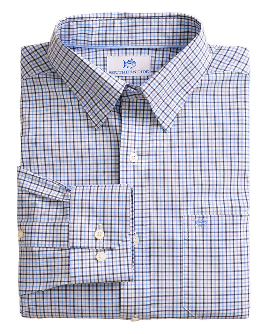 Charleston Summerton Plaid Sport Shirt Ocean Channel