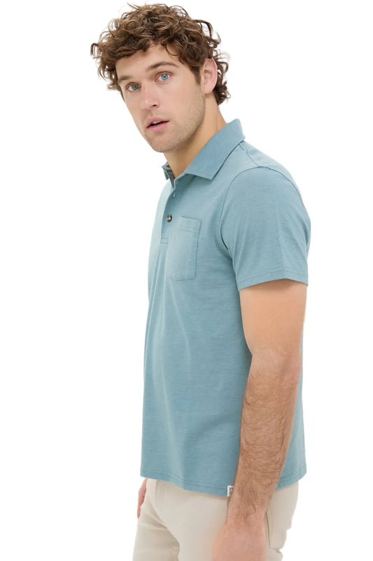 The Atlantic Polo Heather Green