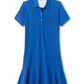 Ws UF Gator Logo Janie Pique Dress Royal