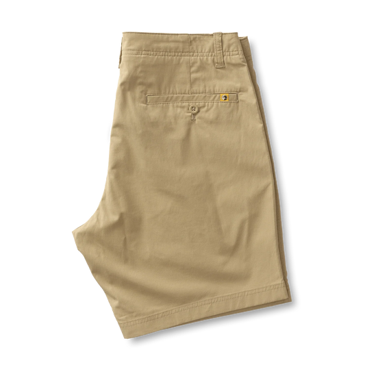 8" Harbor Performance Short Khaki