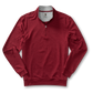 Long Drive Performance 1/4 Zip Deep Red