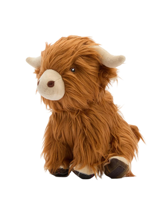 Barbour Dog Toy Highland Cow