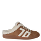 Ws Easter FL Backless Sneaker Tobacco/Wht