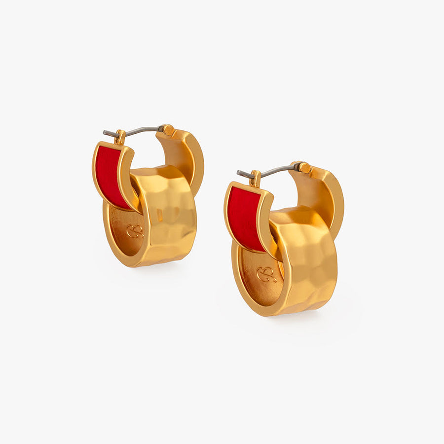 Eloise Double Hoop Earring