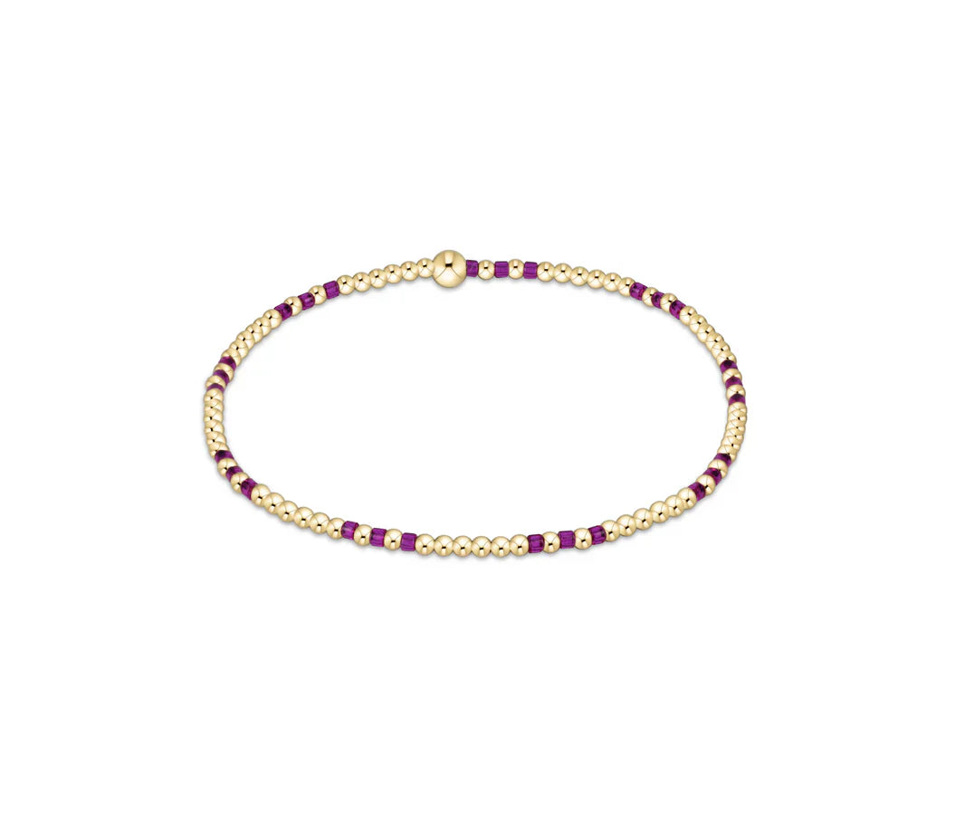 FW25 Hope Joy Pattern 2mm Bead Bracelet