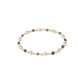 FW25 Gemstone Pearl Sincerity Pattern 4mm Bead Bracelet