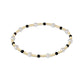 FW25 Gemstone Pearl Sincerity Pattern 4mm Bead Bracelet