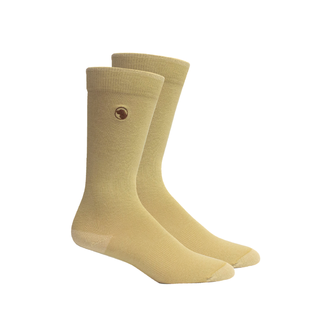 727 Crew Sock Khaki L (8.5-12)