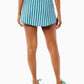 Ws Everyday Skort Evergreen/Violet Stripe