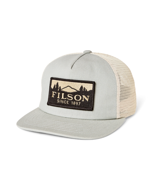 Scenic Patch Trucker Mesh Cap Sage Khaki