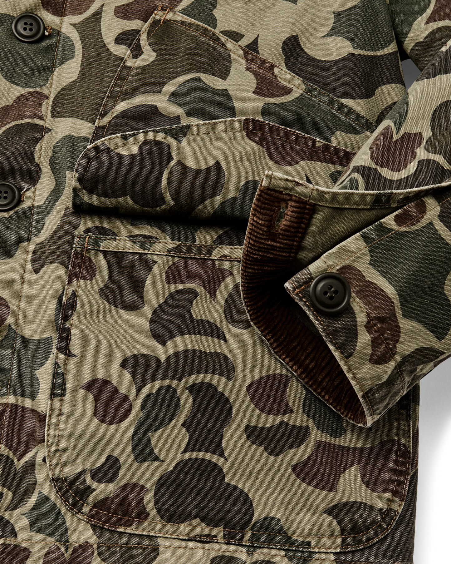 Canvas Outfitter Jacket Tundra Shrub Camo