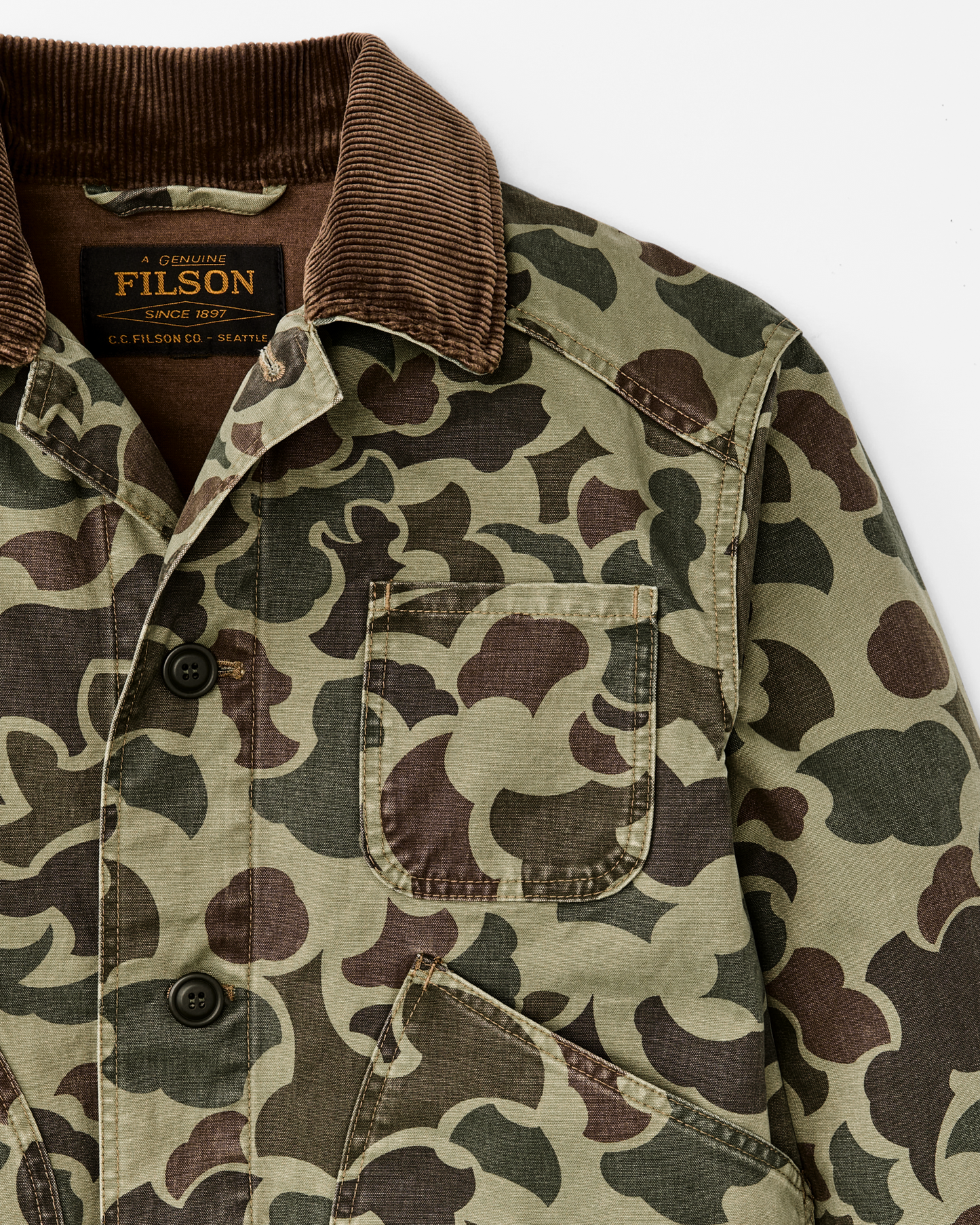 Canvas Outfitter Jacket Tundra Shrub Camo