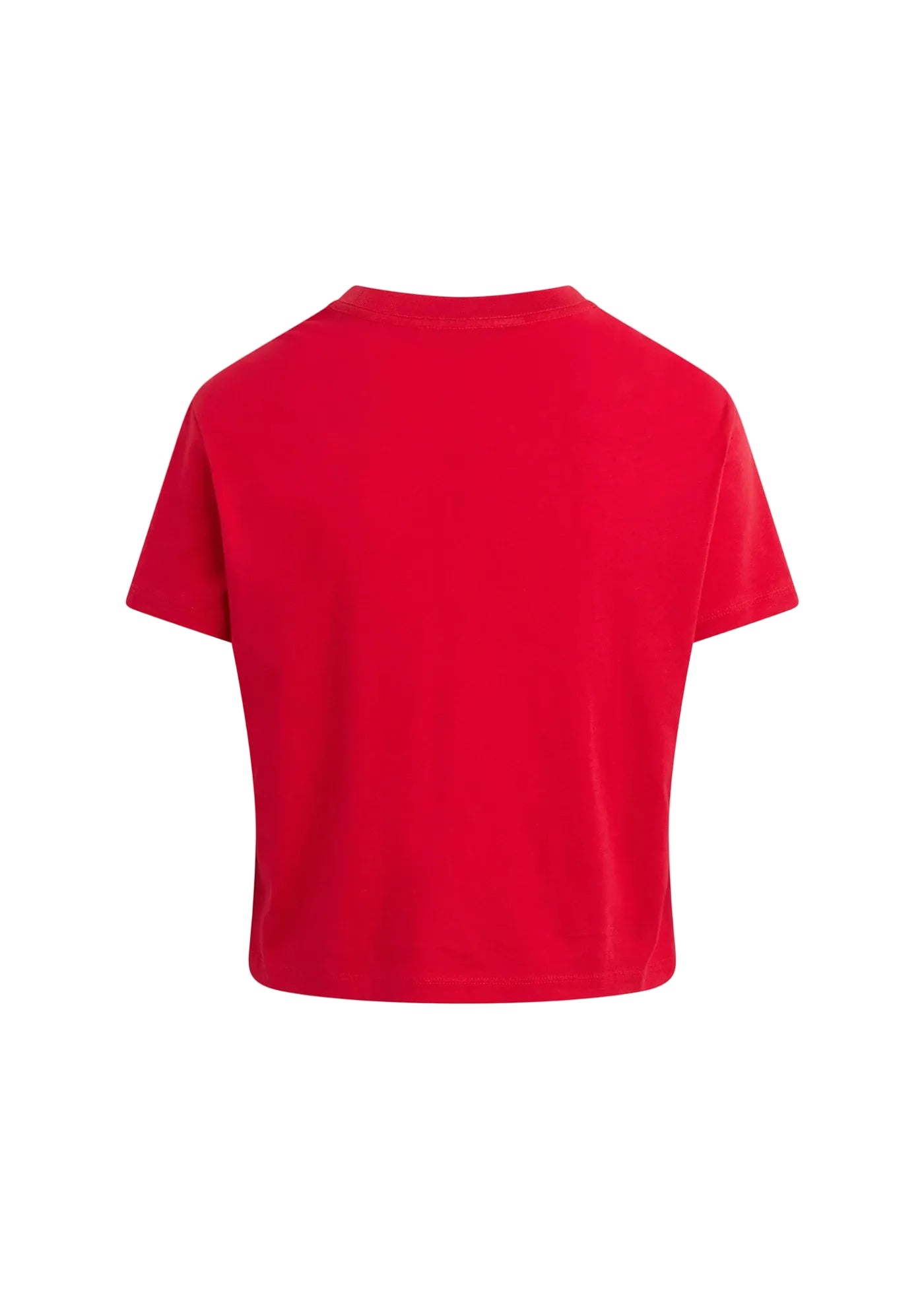 Ws FD Cropped SignatureTee Rouge Red/Red