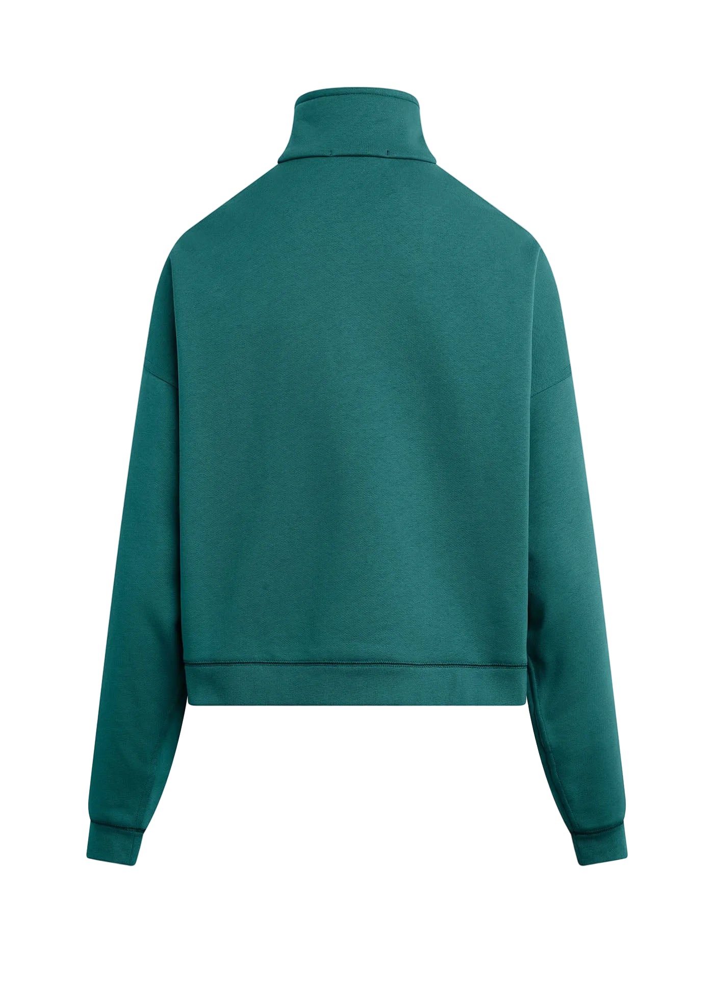 Ws The FD Half Zip Sweatshirt Emerald/Off Wht
