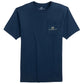 Fishing Lines SS T-Shirt Navy