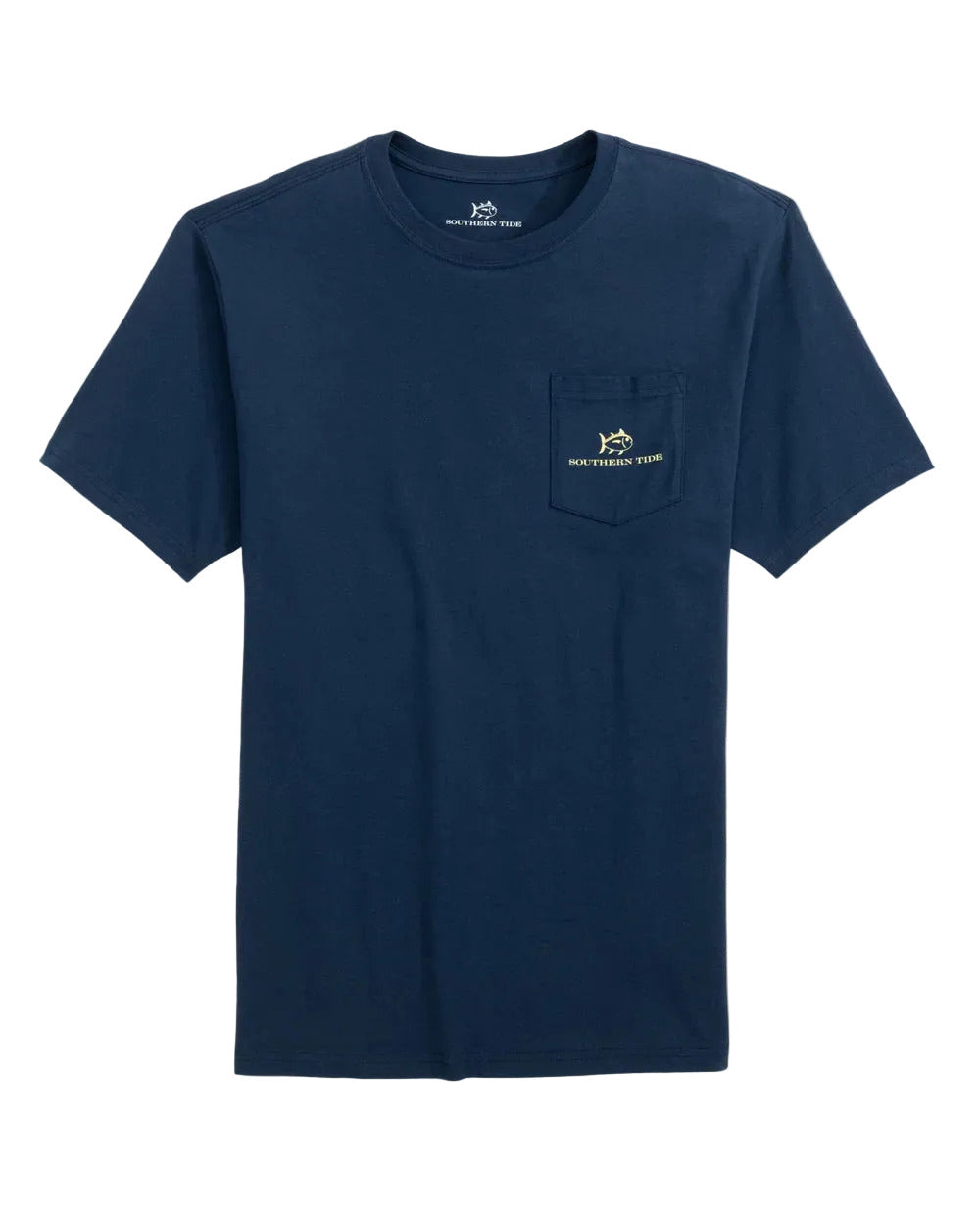 Fishing Lines SS T-Shirt Navy