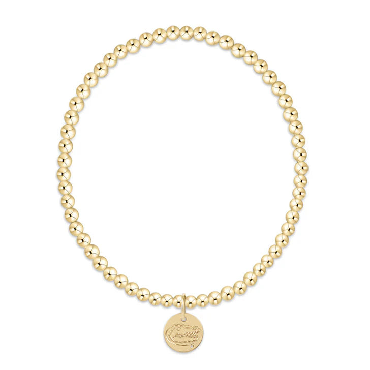 ecollegiate Classic Gold 3mm Bracelet