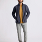 Gridback Fleece Jacket  Storm Cloud