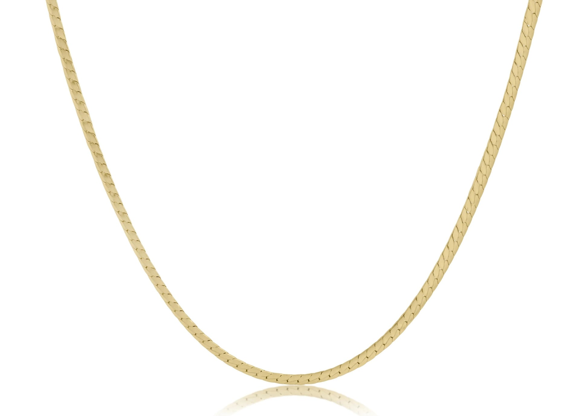 15" Choker Herringbone Chain - Beau Outfitters