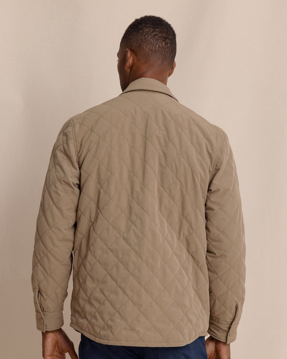 Grafton Quilted Jacket Petrified Oak