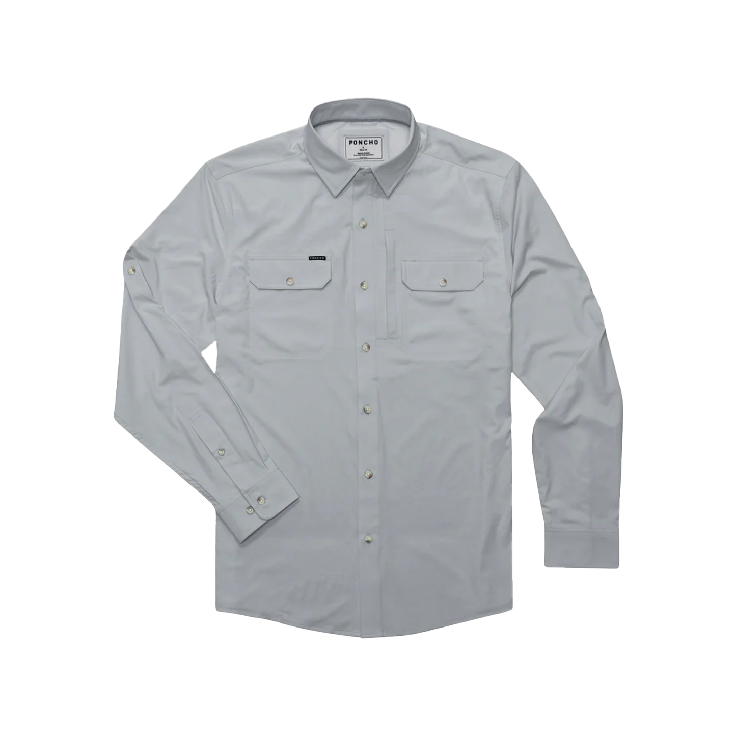 Grey Ghost Original LS Shirt Reg Fit Grey