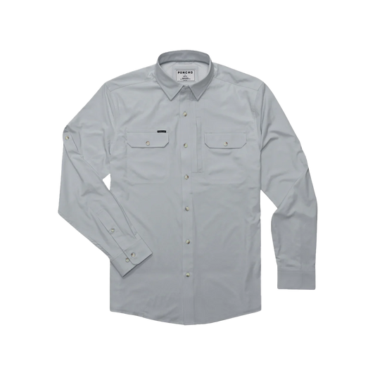 Grey Ghost Original LS Shirt Reg Fit Grey