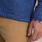 Quilted Knit Shacket Nautical Blue
