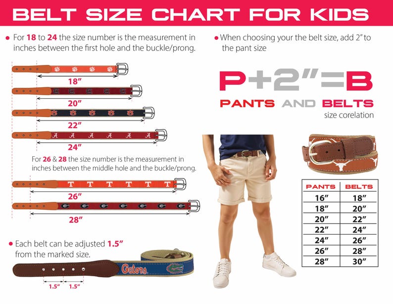 Youth Florida Gators Woven Ribbon Belt