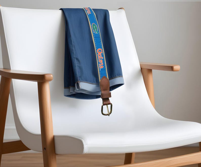 Youth Florida Gators Woven Ribbon Belt