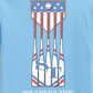 Youth Patriotic Bats SS T-Shirt Ocean Channel