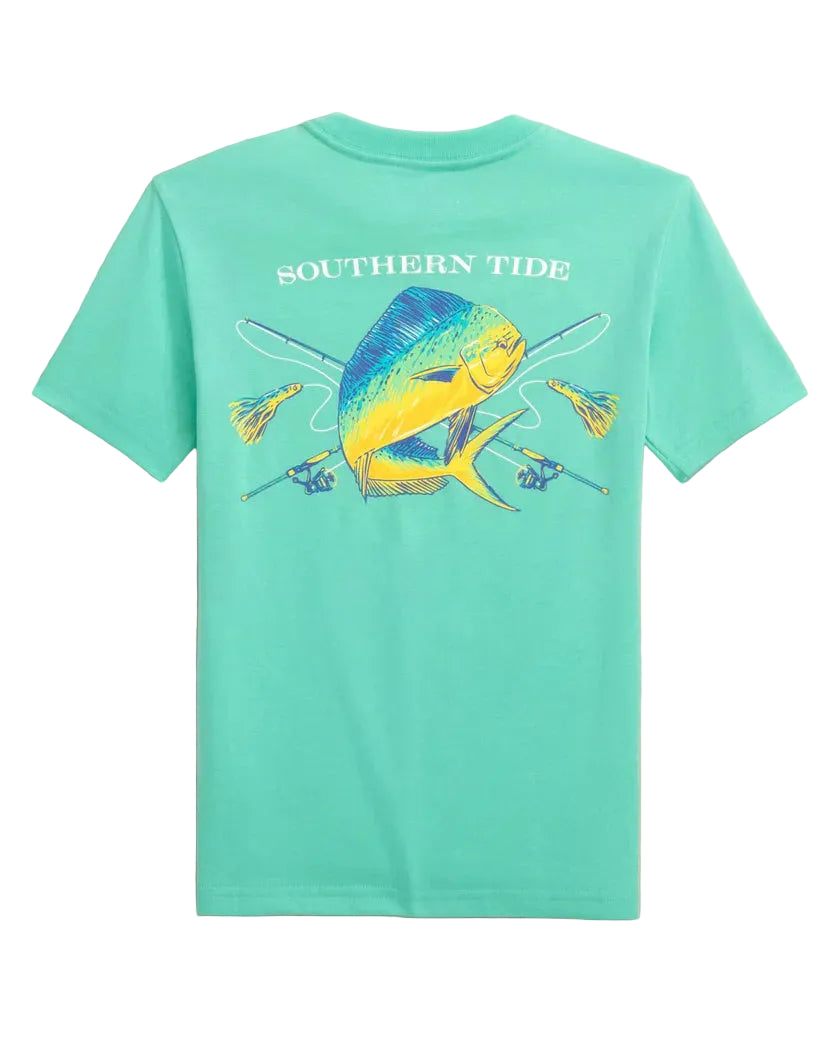 Youth Mahi Deep Sea Fishing SS T-Shirt Florida Key