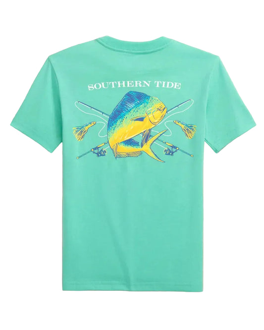 Youth Mahi Deep Sea Fishing SS T-Shirt Florida Key