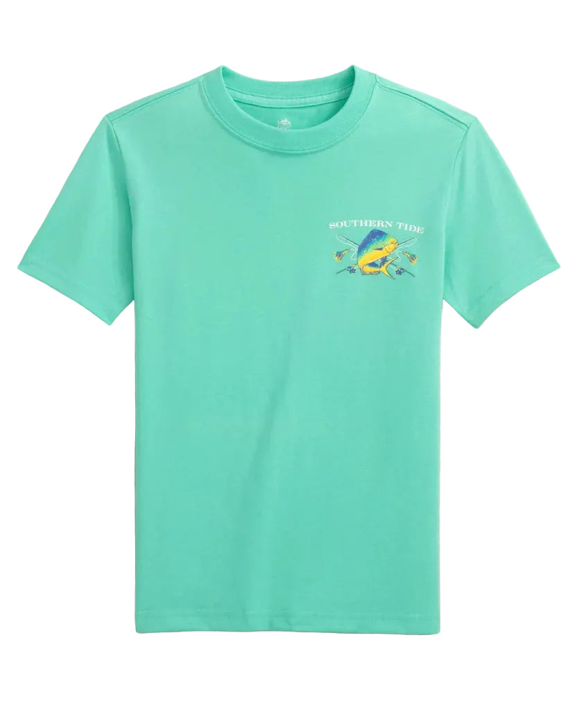 Youth Mahi Deep Sea Fishing SS T-Shirt Florida Key