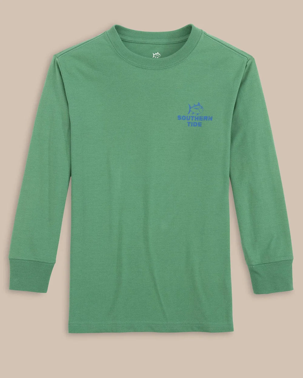 Youth Skipjack Facts LS T-Shirt Frosty Spruce