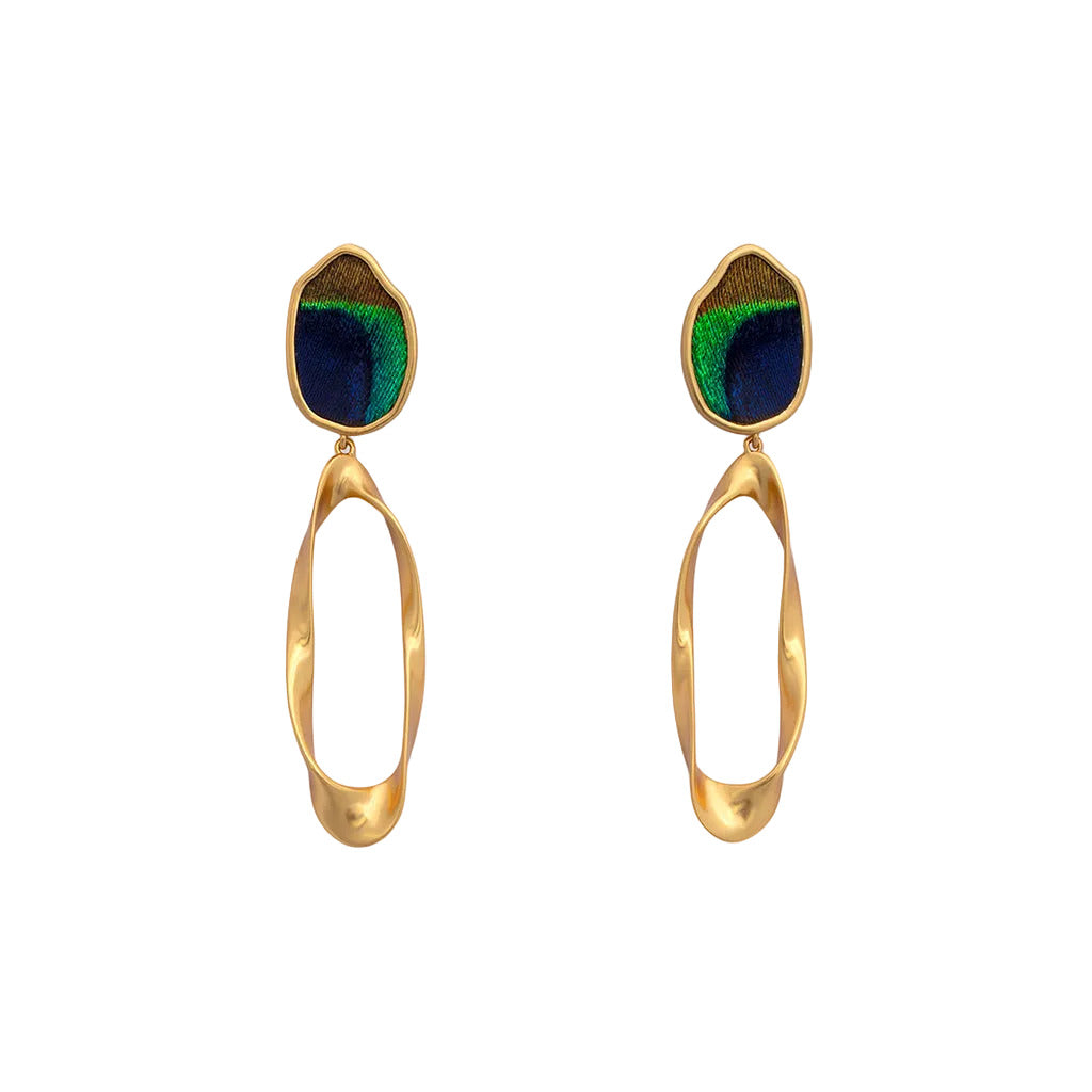 Kimberly Organic Drop Earring