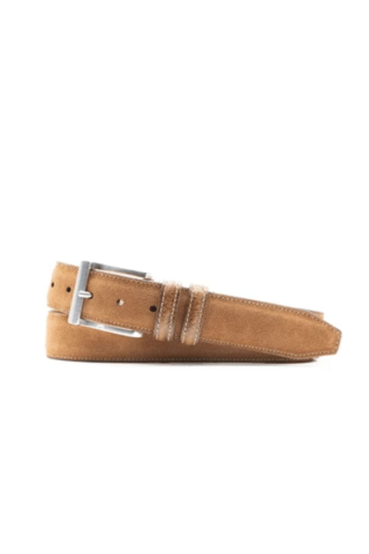 Bill Suede Belt French Roast