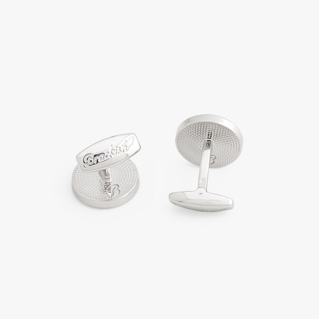 Guana Cufflinks Rhodium