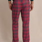 SC Tartan Lounge Pant Crab Red